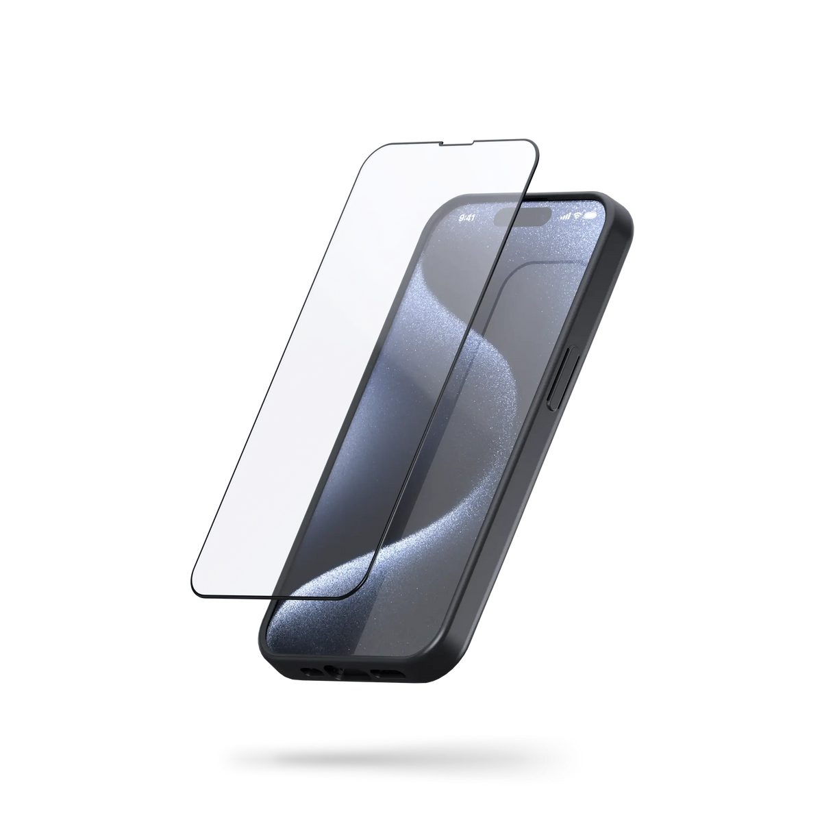 SP Connect Glass Screen Protector for iPhone 15 Pro Max and 15 Plus