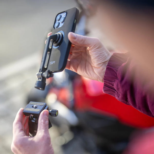 Verwendbar mit 1/4"-20- und GoPro®-Halterungen
