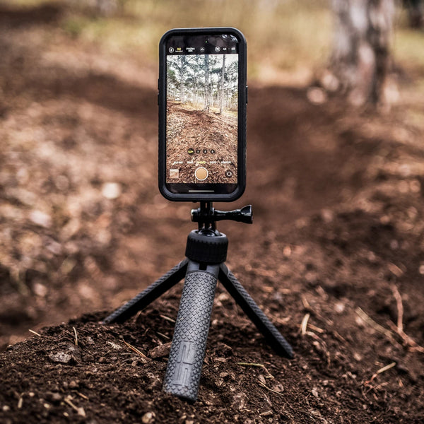 Vielseitiger Tripod für Fotos und Action