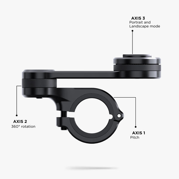 Réglage ultra-stable à 360° sur 3 axes