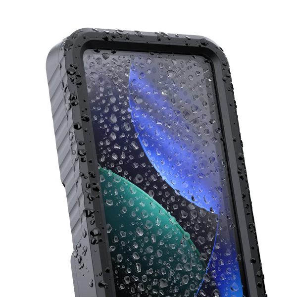 Rugged water-resistant hard case design 